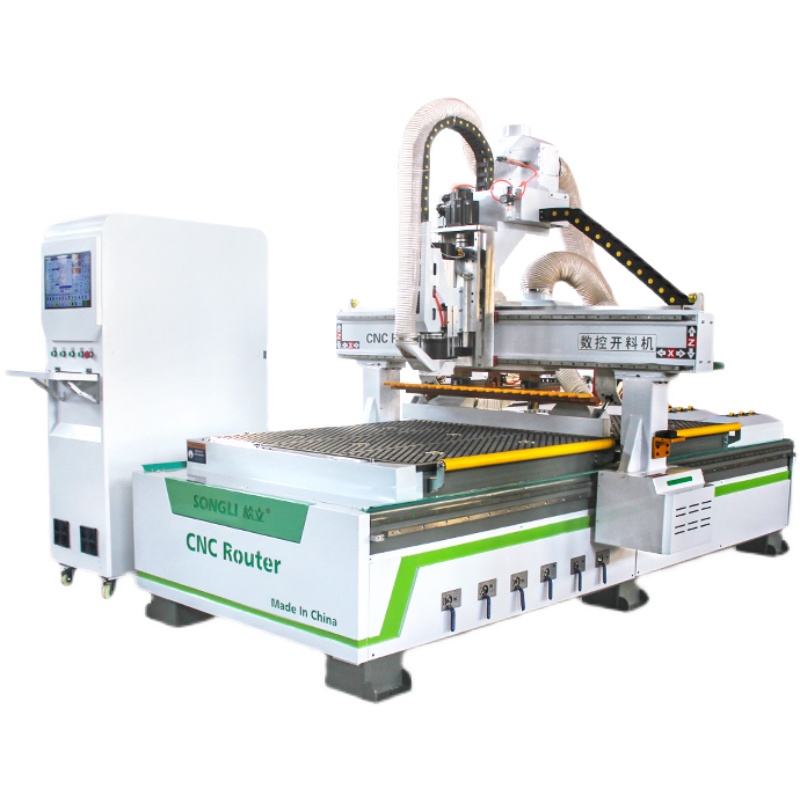 松立全自動數控木工開料機大型板式家具定制直排加工中心圓盤開料